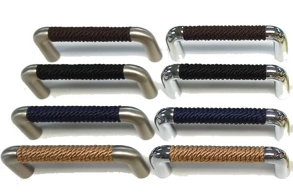Nautiluxe Nautical Rope Drawer Pulls - Nautical Luxuries