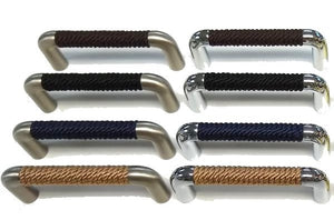 Nautiluxe Nautical Rope Drawer Pulls - Nautical Luxuries