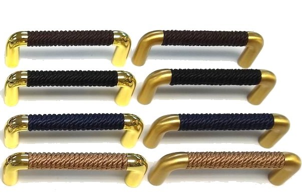 Nautiluxe Nautical Rope Drawer Pulls - Nautical Luxuries