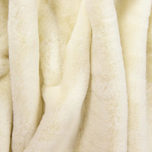 Yacht Furs Luxury Weatherproof Blanket/White Mink - Nautical Luxuries