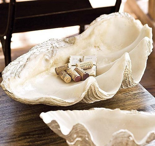 Atlantis Giant Clamshell Display Bowl - Nautical Luxuries