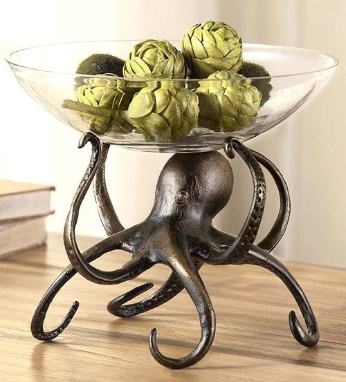 Denizen Of The Deep Bowl Centerpiece - Nautical Luxuries