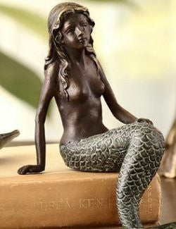 Mermaid Shelf Sitters 2-Pc. Set - Nautical Luxuries