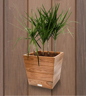Yachting Teak Collection Solid Wood Planters - Nautical Luxuries