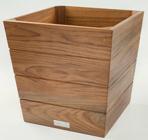 Yachting Teak Collection Solid Wood Planters - Nautical Luxuries
