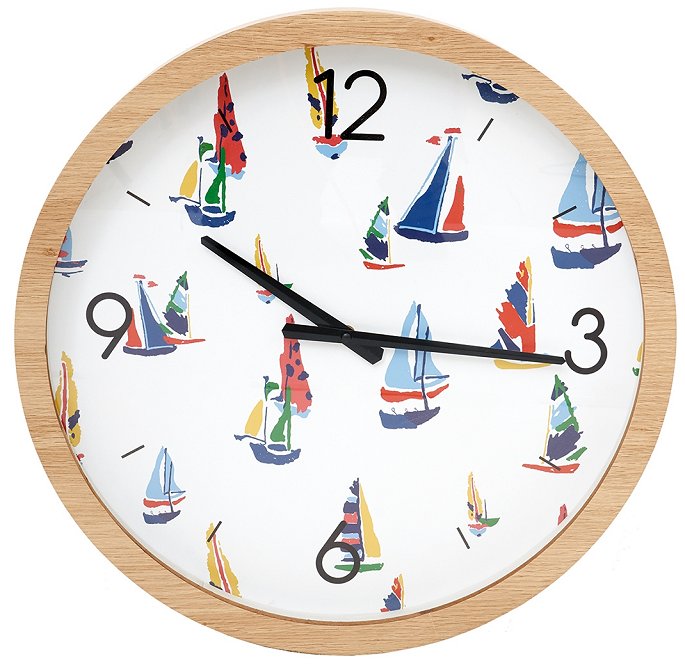 Euro Coastal Sailing Life Wall Clock - Nautical Luxuries