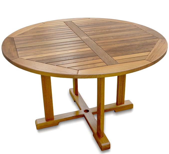 Yachting Teak Collection Round Dining Table - Nautical Luxuries