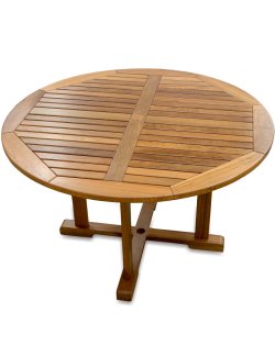 Yachting Teak Collection Round Dining Table - Nautical Luxuries