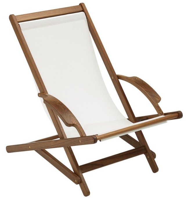 Teak sling chair new arrivals