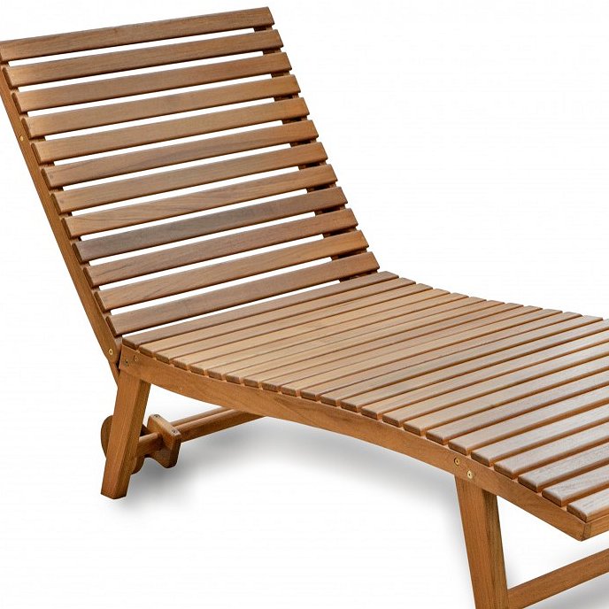 Yachting Teak Collection Poolside/Sun Deck Lounge - Nautical Luxuries