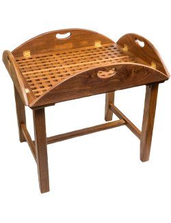 Yachting Teak Collection Butler's Table - Nautical Luxuries