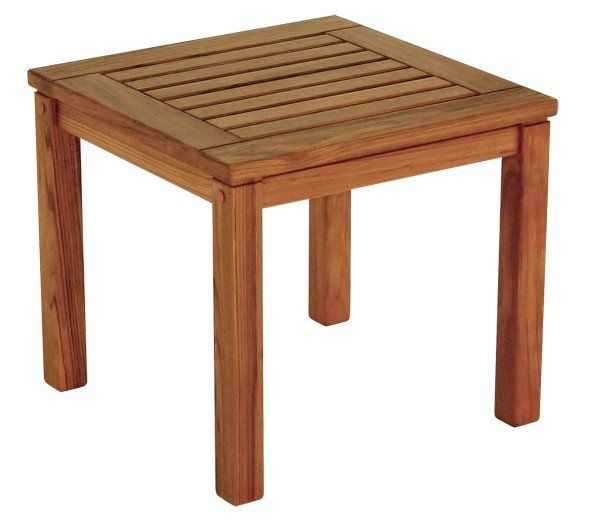 Yachting Teak Collection Square Side Table - Nautical Luxuries