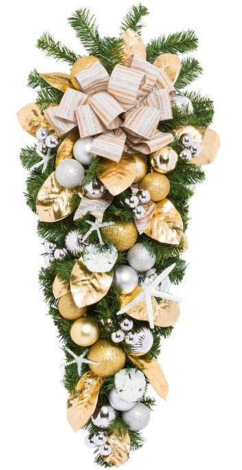 Yacht Silks Luxury Sandy Shores Starfish Holiday Door/Wall Bough - Nautical Luxuries