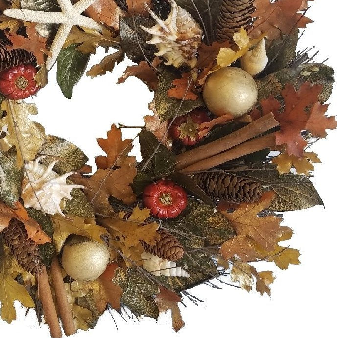 Ocean Harvest Preserved Coastal Wreath - Nautical Luxuries