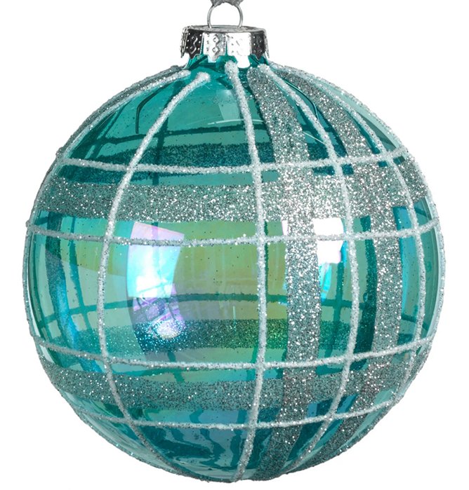 Arctic Aqua Glass Ornament Set - Nautical Luxuries