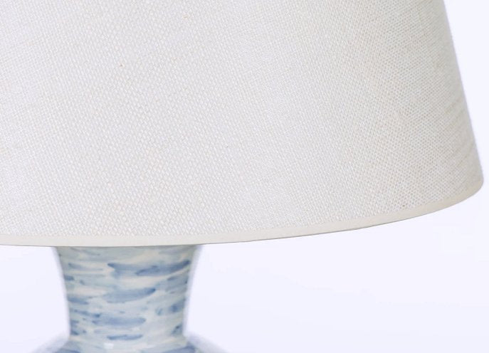 Italian Ceramic Ocean Winds Table Lamp - Nautical Luxuries