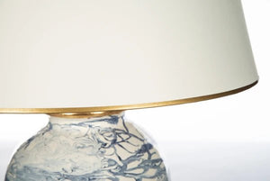 Turbulent Waters Italian Ceramic Table Lamp - Nautical Luxuries