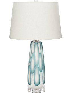 Sea Foam Splash Coastal Table Lamp - Nautical Luxuries