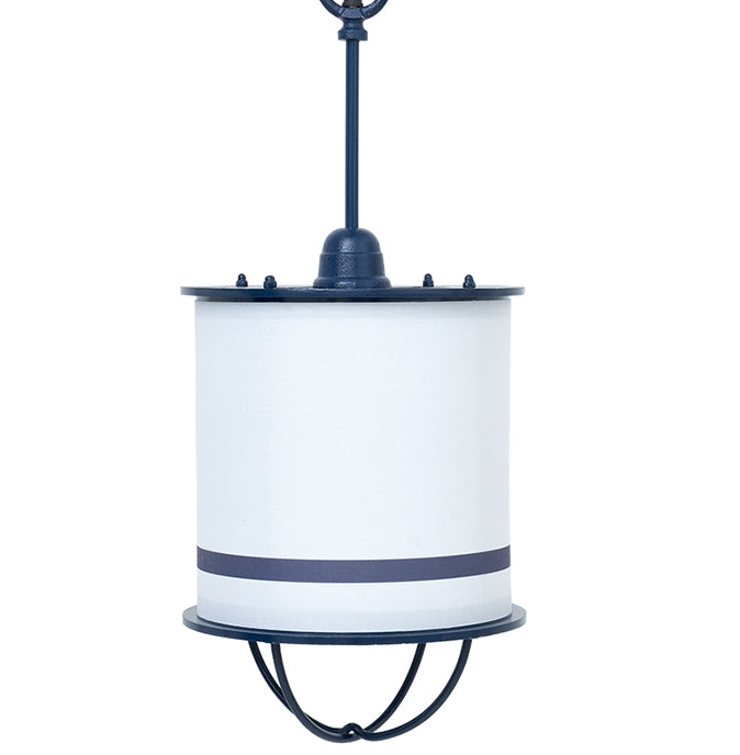 Euro Coastal Blue Buoy Can Pendant Light - Nautical Luxuries