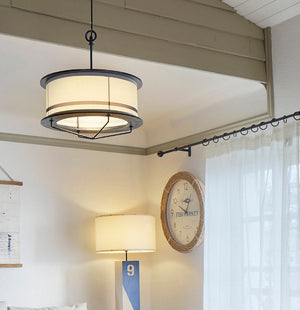 Euro Coastal Blue Buoy Pendant Light - Nautical Luxuries