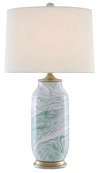 Turbulent Seas Ceramic Table Lamp - Nautical Luxuries