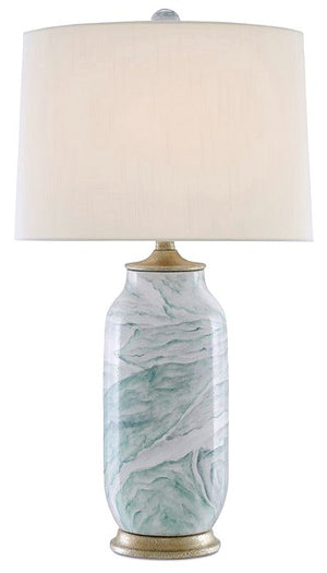 Turbulent Seas Ceramic Table Lamp - Nautical Luxuries