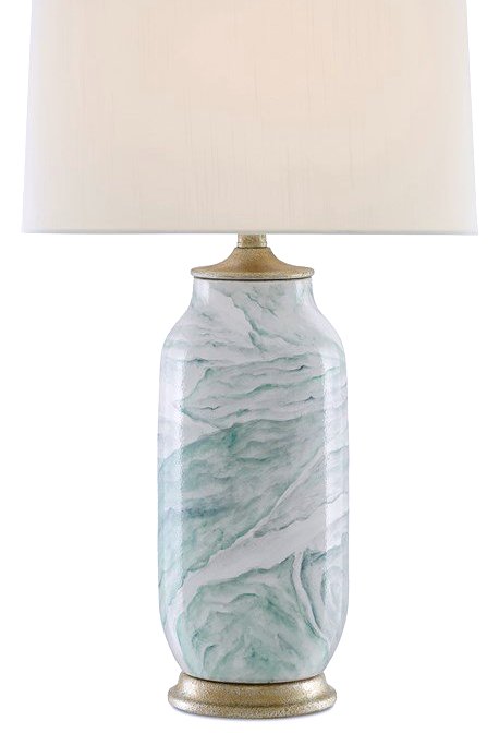 Turbulent Seas Ceramic Table Lamp - Nautical Luxuries