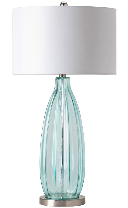Sea Breezes Glass Table Lamp - Nautical Luxuries