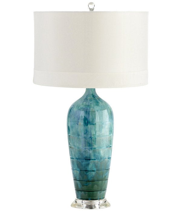 Ocean Depths Ceramic Table Lamp - Nautical Luxuries