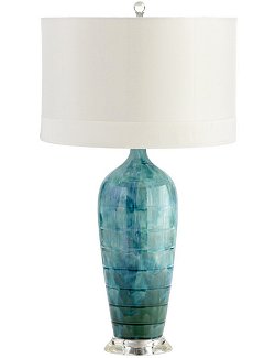 Ocean Depths Ceramic Table Lamp - Nautical Luxuries