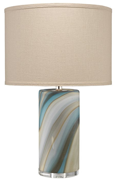 Sand & Sea Matte Glass Table Lamp - Nautical Luxuries