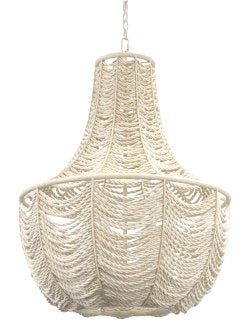 Nautical rope hotsell pendant light