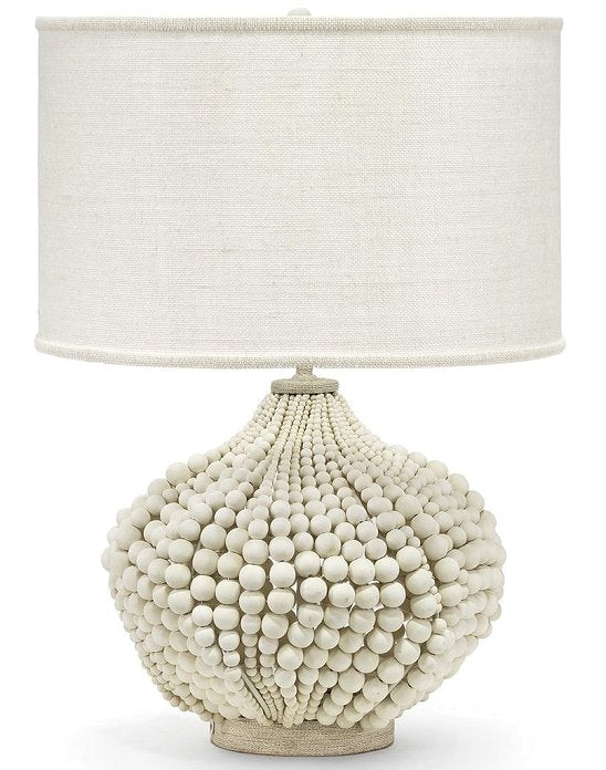 Beach Boho Beaded Table Lamp - Nautical Luxuries