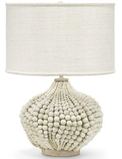 Beach Boho Beaded Table Lamp - Nautical Luxuries