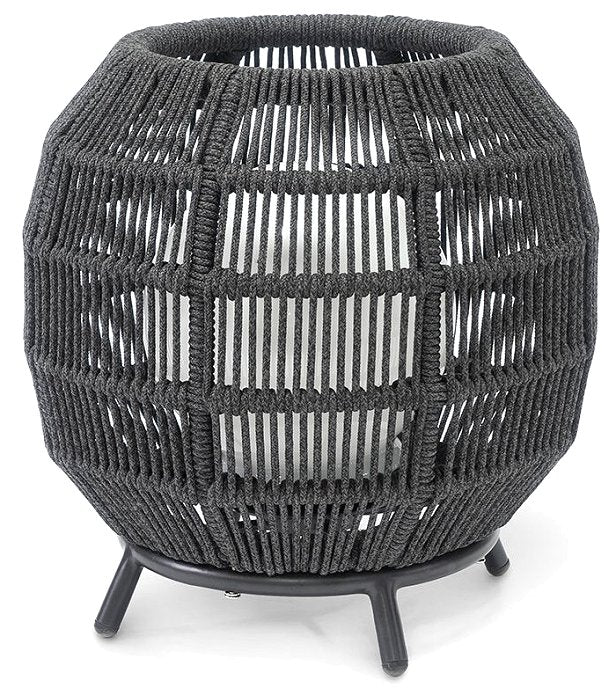 Indoor/Outdoor Open Weave Sphere Lamps - Nautical Luxuries