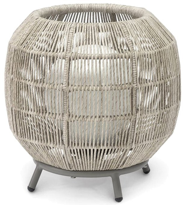 Indoor/Outdoor Open Weave Sphere Lamps - Nautical Luxuries