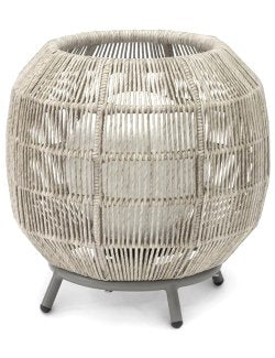 Indoor/Outdoor Open Weave Sphere Lamps - Nautical Luxuries