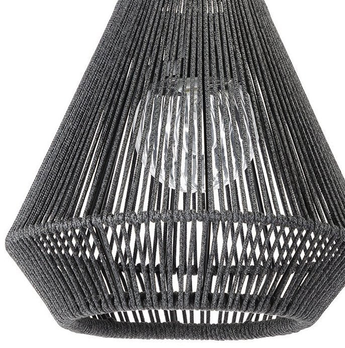 Indoor/Outdoor Open Weave Tapered Pendants - Nautical Luxuries