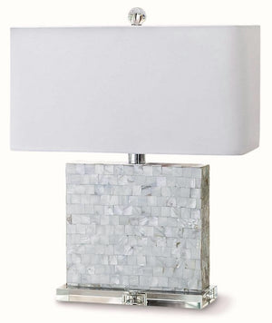 Contempo Mother Of Pearl Lamp - Nautical Luxuries