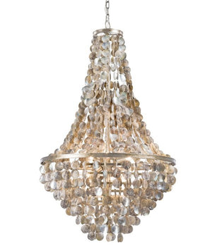 Catalina Abalone Shell Chandelier - Nautical Luxuries