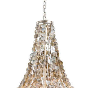 Catalina Abalone Shell Chandelier - Nautical Luxuries