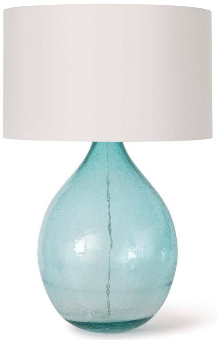 Ocean Mist Sea Glass Table Lamp - Nautical Luxuries