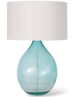 Ocean Mist Sea Glass Table Lamp - Nautical Luxuries