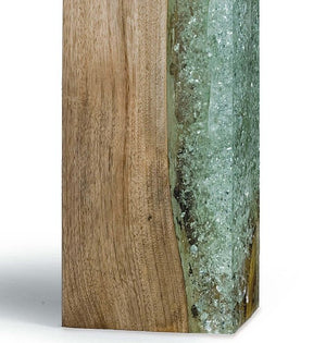 Sea Wall Wood Table Lamp - Nautical Luxuries