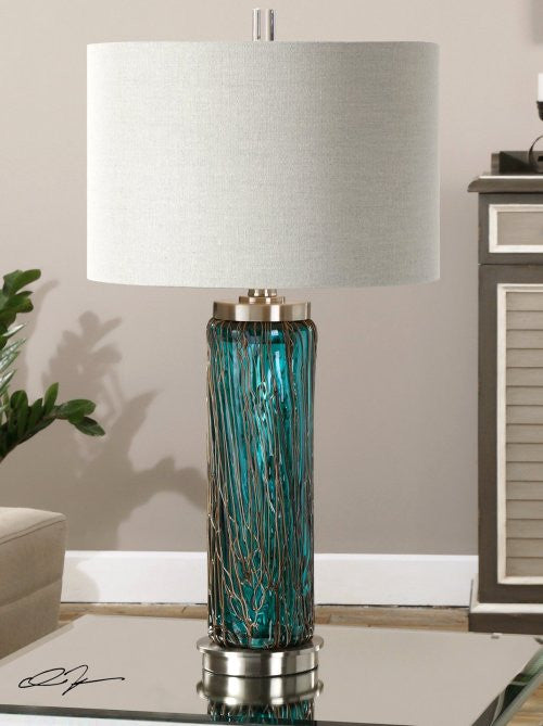 Silver Seas Table Lamp - Nautical Luxuries