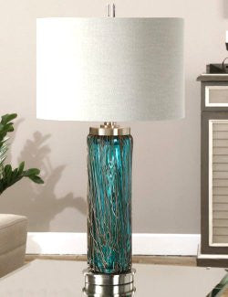 Silver Seas Table Lamp - Nautical Luxuries