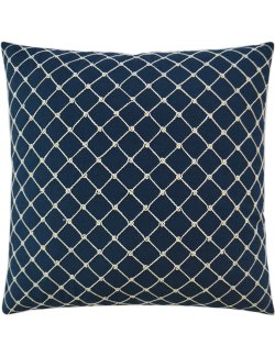 Deep Sea Knotted Net Pillow - Nautical Luxuries