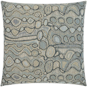 Pebble Beach Woven Accent Pillow - Nautical Luxuries