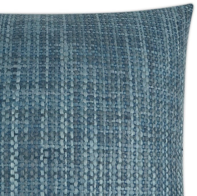 Bold Weave Ocean Blues Pillow - Nautical Luxuries