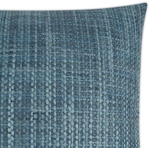 Bold Weave Ocean Blues Pillow - Nautical Luxuries
